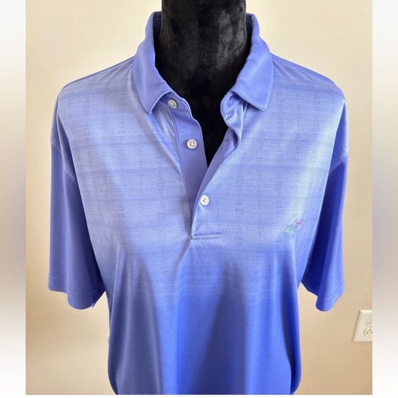 Greg Norman Men’s Play-Dry Short Sleeve Polo Shirt Size Large EUC - Picture 2 of 6